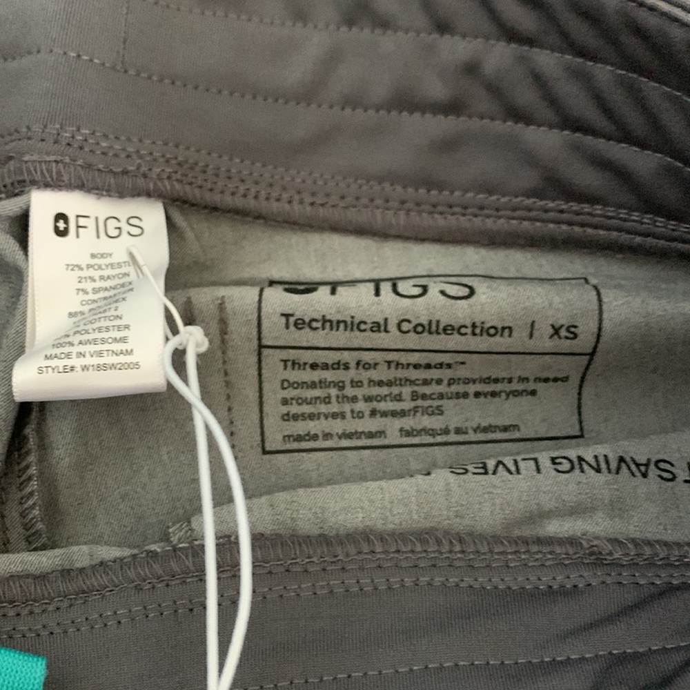 Like new Grey Jogger Figs XS - Picture 3 of 3